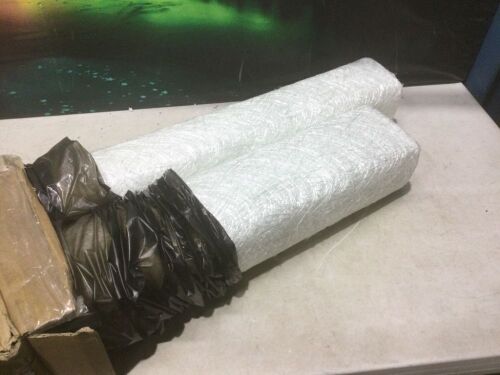 Fiberglass Cloth Roll Chopped Strand Mat 50" x 360", 2 Pack  - Lot 650