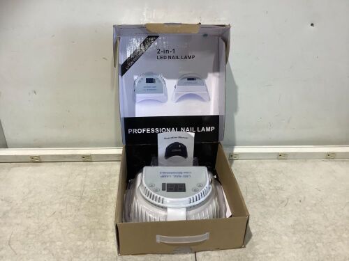 2-in-1 Professional LED Nail Lamp  - Lot 664