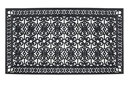 A1HC First Impression Rubber Paisley Doormat, 36" X 72" - Lot 682