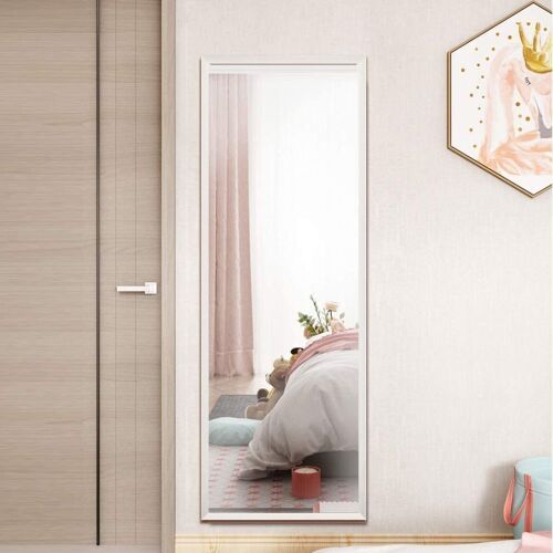 Full Length Rectangular Wall Mirror with Explosion-Proof Membrane 14" x 48"  - Lot 770
