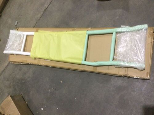 Green & White Decorative Wood Ladder  - Lot 771