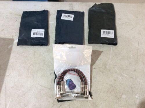 Lot of (4) Guitar Patch Cables, 2 Pack - Lot 785