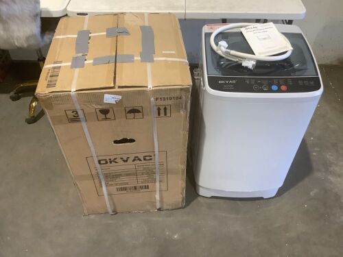 OKVAC Portable Compact Washing Machine  - Lot 870