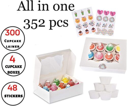 Lot of (5) Lorisan 352 Pc Cupcake Sets - Lot 900