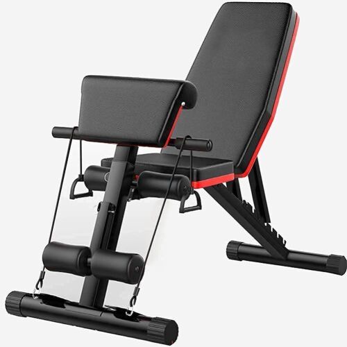 SHSYCER Foldable Weight Bench, 7 Adjustable Angles  - Lot 1112