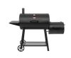 Char-Griller Smokin' Champ Charcoal Grill Offset Smoker in Black with Charcoal Tray and Dual Damper Controls - Thumbnail 1