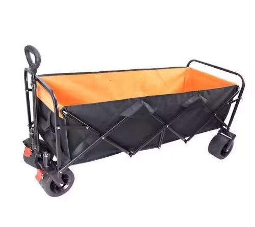 Extra Long Folding Wagon Cart - Lot 109JF