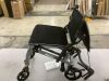 Portable Aluminum Transport Wheelchair with Handbrake - Thumbnail 2