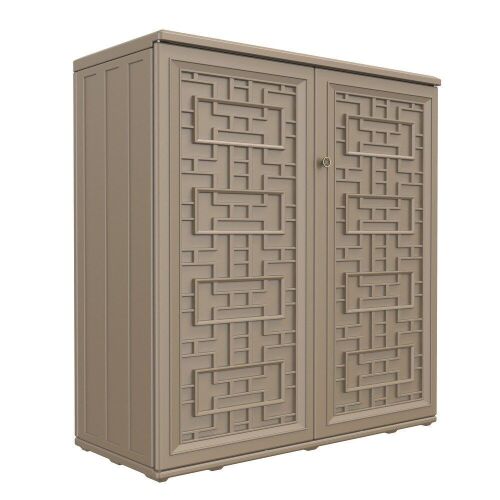Outdoor Storage Cabinet, 14.96 in. W x 34.25 in. D x 36.22 in. H - Lot 148