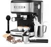 Espresso Machine 20 Bar, 2 in 1 Espresso Maker with Milk Frother Steam Wand - Thumbnail 1