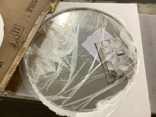 30" Round Mirror - Lot 341