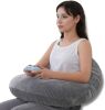 Lap Pillow Extra Arm Rest for Reading, Playing or Crocheting - Thumbnail 1