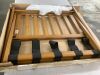 Bamboo Folding Luggage Rack - Thumbnail 4