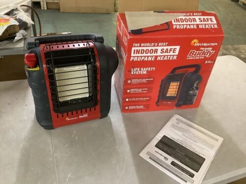 Mr. Heater Portable Buddy 9,000 BTU Radiant Propane Indoor/Outdoor Space Heater - Lot 524JF