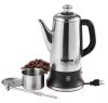 VEVOR 12-Cup Electric Percolator Coffee Pot with Keep Warm Function - Thumbnail 1