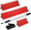 Skimming Blade Set, 10, 16 & 24 Inch Skimming Blade with 28-62 Inch Extension Handle - Thumbnail 1