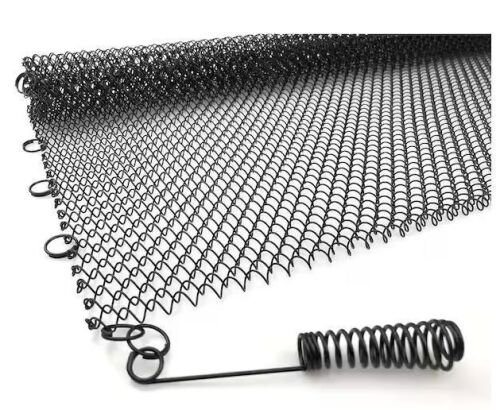 Lot of (2) 24 in. x 18 in. Metal Mesh Curtain Fireplace Screen - Lot 611JF