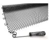 Lot of (2) 24 in. x 18 in. Metal Mesh Curtain Fireplace Screen - Thumbnail 1