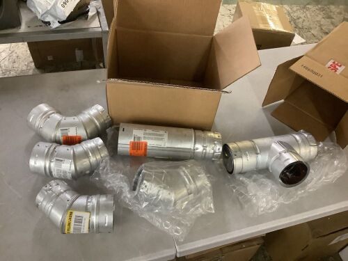 Lot of 3" Pellet Vent Pieces - Lot 613JF