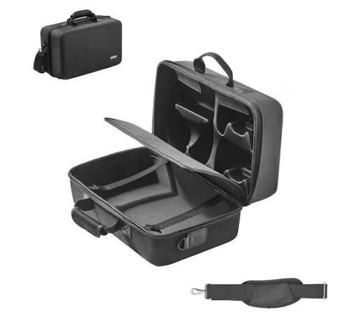 VEVOR Travel Bag for Playstation 5 Slim Shockproof EVA, Soft Interior Lining and Padded Dividers - Lot 616JF