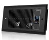 VIVOSUN 120 CFM Wall Mounted Quiet Smart Register Booster Fan with Thermostat Control in Black - Thumbnail 1