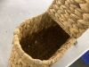 Water Hyacinth Wicker Toilet Paper Storage Holder for 6 Rolls - Thumbnail 4