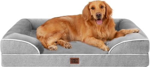 EHEYCIGA Orthopedic Dog Bed, 44" x 32" - Lot 649