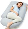 Momcozy Pregnancy Pillow with Cooling Cover - Thumbnail 1