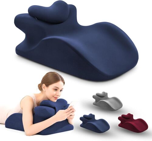 Memory Foam Ergonomic Reading & Bed Wedge Pillow - Lot 657