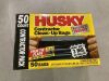 Husky 42 Gal. Contractor Bags (50-Count) - Thumbnail 1