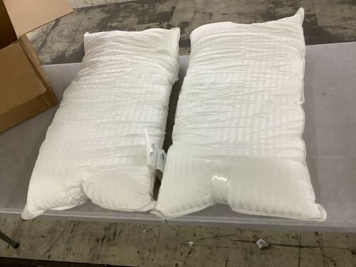 Bed Pillows, 20" x 36", 2 pack - Lot 741