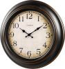18 Inch Vintage Large Wall Clock, Battery Operated Silent Non-Ticking - Thumbnail 1
