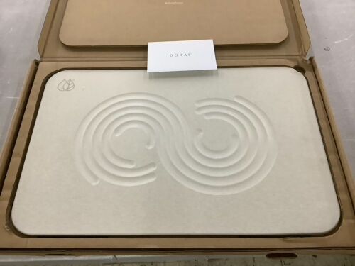 Dorai Home Bath Stone Mat 23.6"x15.4" - Chipped Corner - Lot 352