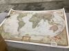 National Geographic World Executive Wall Map, Antique Style, 46 x 30.5 inches - Thumbnail 2