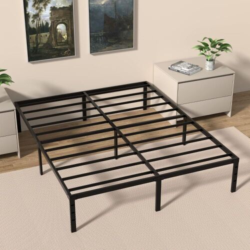 14" Queen Size Metal Bed Frame - Lot 455