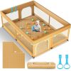 Baby Playpen with Mat 71"×59" - Thumbnail 1