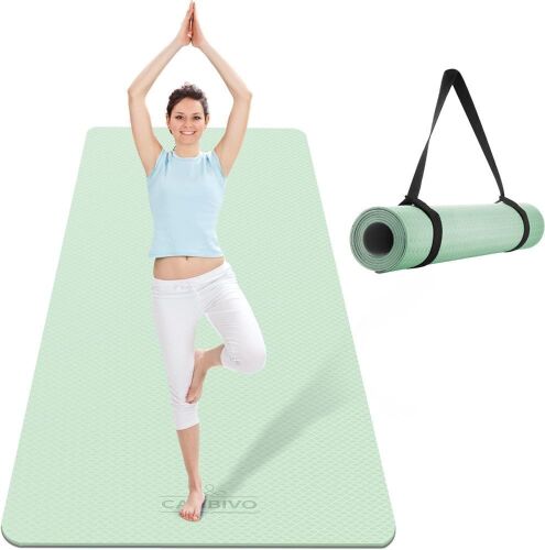 CAMBIVO Extra Wide Yoga Mat - Lot 541