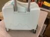 FAIRYPAGODA 18" Ride-On Kids Suitcase w/Lock, Mint Green - Thumbnail 7