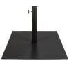 Steel Umbrella Base, Patio Stand w/ Tightening Knob & Anchor Holes - 38.5lb - Thumbnail 1