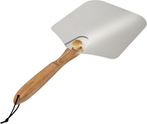 Old Stone Pizza Kitchen Aluminum Pizza Peel with Collapsible Wooden Handle, 12x14-Inch - Lot 424JF