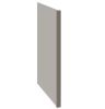Lot of (3) Hampton Bay Shaker 24 in. W x 1.5 in. D x 34.5 in. H Kitchen Cabinet Dishwasher End Panel in Dove Gray - Thumbnail 1