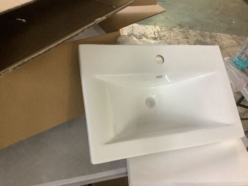 Ceramic Vessel Vanity Sink 24.5" - Lot 429JF