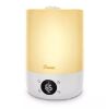 Crane 1.2 Gal. Top Fill Cool Mist Humidifier with Sleep Support Light and Essential Oil Tray - Thumbnail 1