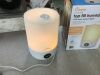 Crane 1.2 Gal. Top Fill Cool Mist Humidifier with Sleep Support Light and Essential Oil Tray - Thumbnail 3