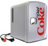 Diet Coke 4L Cooler/Warmer with12V DC and 110V AC Cords, 6 Can Portable Mini Fridge - Thumbnail 1