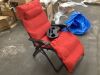 Oversized Zero Gravity Chair, Folding Outdoor Recliner w/ Removable Cushion - Thumbnail 2