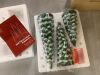 Set of 3 Pre-Lit Ceramic Tabletop Christmas Trees - Thumbnail 3