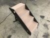 Foldable Adjustable, Non-Slip Wide Wooden Carpeted Pet Step Stairs - Thumbnail 1