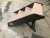 Foldable Adjustable, Non-Slip Wide Wooden Carpeted Pet Step Stairs - Thumbnail 4