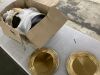 13" Gold Plastic Charger Plates, Approx 100 - Thumbnail 3